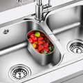 Kitchen Sink Strainer Hanging Drain Basket (Set of 2)
