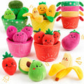 Color Sorting Fruits & Veggies Plush