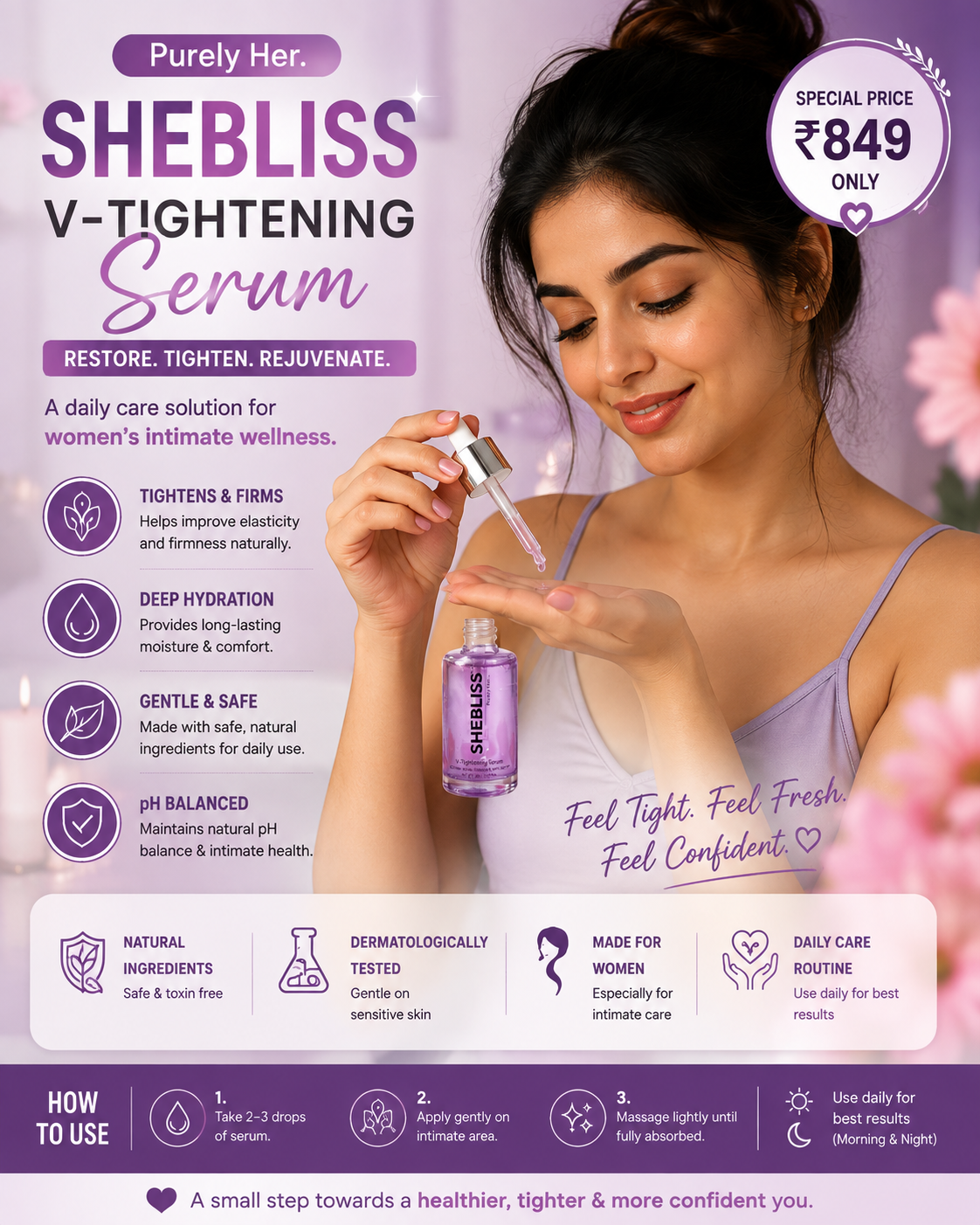SHEBLISS V – Tightening Serum