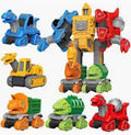 5-in-1 Robot Toy Set - Dinosaur Robot
