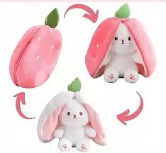 Bunny Cuddle Up with Comfort - Strawberry