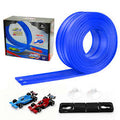 15 ft Flexible Double-Sided Racetrack Toy - Blue