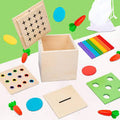4-in-1 Montessori Wooden Toy
