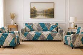 5 Seater Modern Nordic-Inspired Plush Sofa Cover