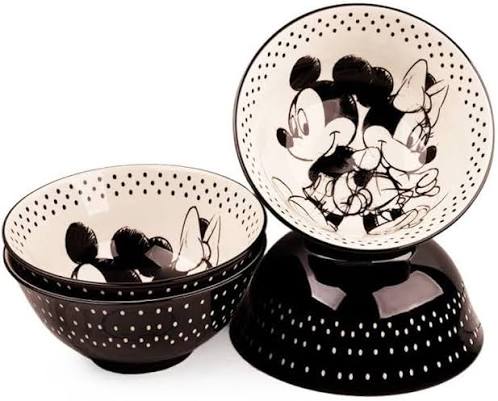 Mickey & Friends Cartoon Bowl Set - Set of 2