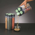 Multi-Section Container with Lid