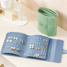 Portable Leather Jewellery Storage Book
