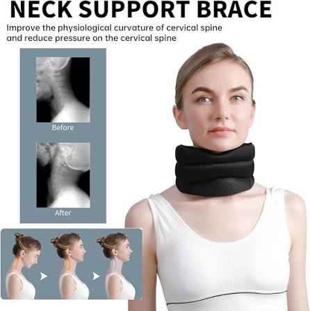 Breathable Adjustable Anti-Snoring Neck Brace