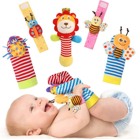 Baby Wrist Rackle Socks ( Set of 2 )