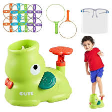 Flying Disc Launcher Elephant Toy