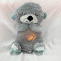 Breathing Motion Interactive Teddy Bear - Blue