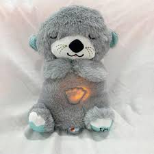 Breathing Motion Interactive Teddy Bear - Blue