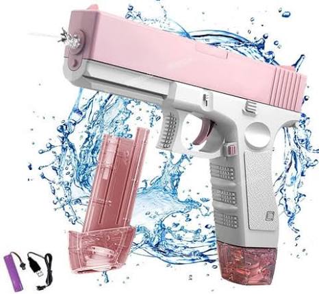 Electric Water Gun Toy  Dual Magazines